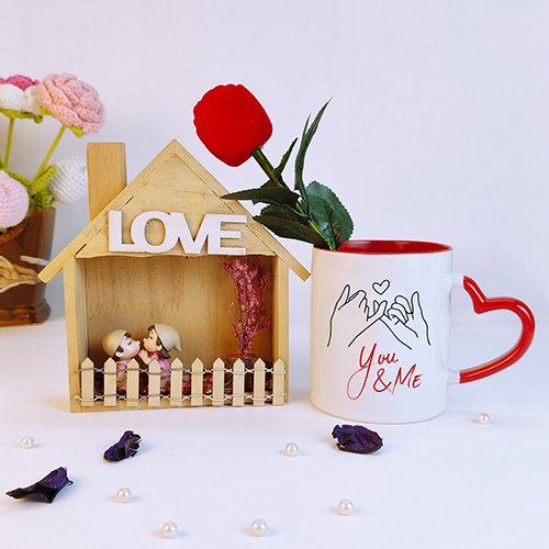 You & Me Love Valentine Gift for Girlfriend-Giftii
