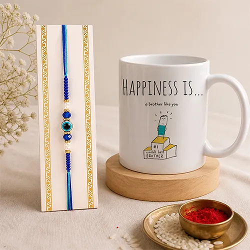 Cute Brother Mug Rakhi Combo-Giftii