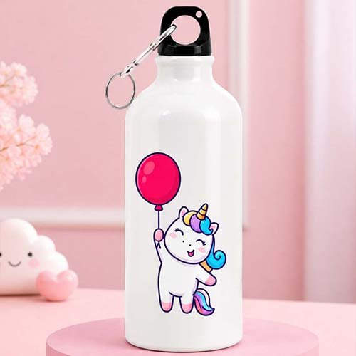 Adorable Unicorn Sipper Bottle-Giftii