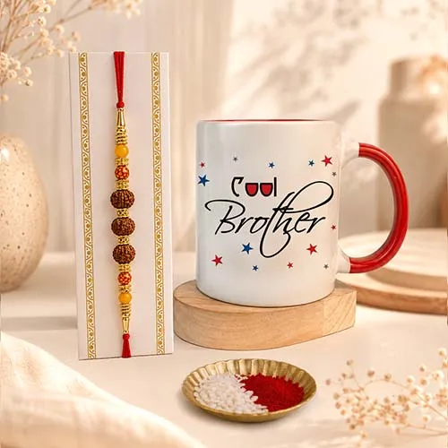 Cool Brother Swag Rakhi Gift Set-Giftii
