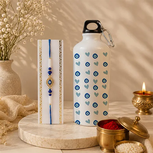 premium-evil-eye-rakhi-and-water-bottle-set-for-brother