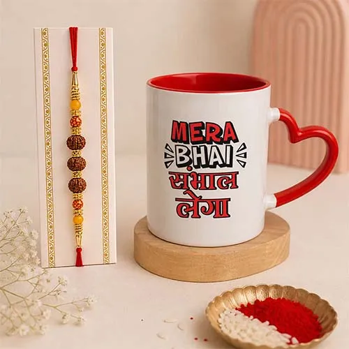 Trendy Rakhi Combo for Cool Brothers-Giftii