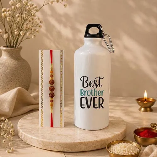 traditional-rudraksha-rakhi-with-best-brother-ever-sipper-bottle-set