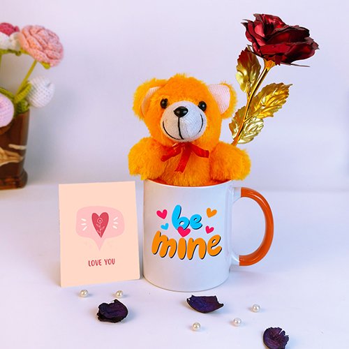 Be Mine Love Gift Box For Valentine's Day-Giftii