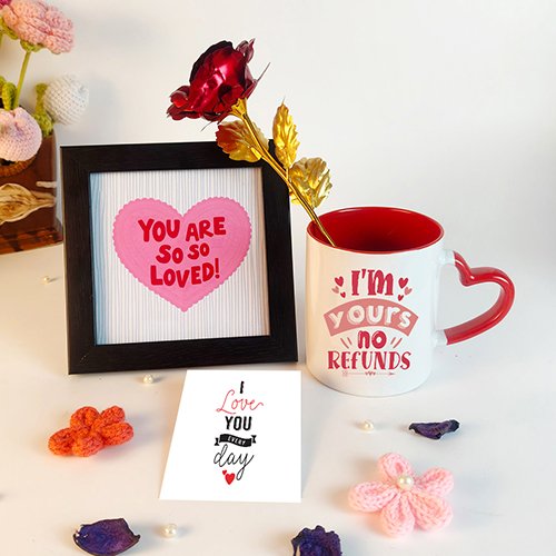 You Are Loved Valentine Gift Set for her-Giftii