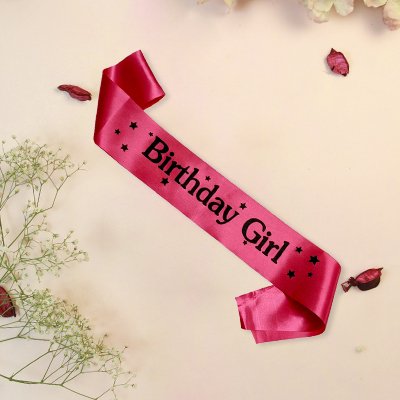Birthday Girl Sash