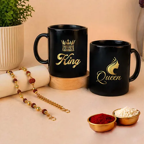 Premium Rakhi Gift For Bhaiya Bhabhi-Giftii