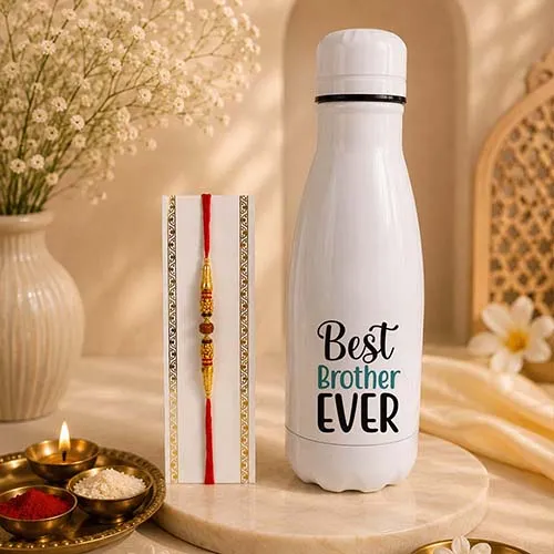 Premium Rakhi & Best Brother Bottle Collection-Giftii