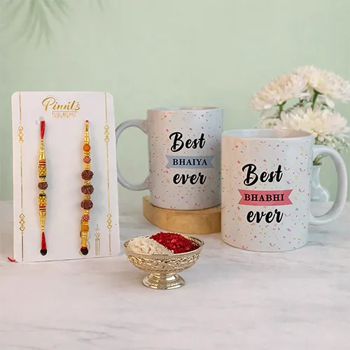 The Perfect Bhaiya Bhabhi Rakhi Gift-Giftii