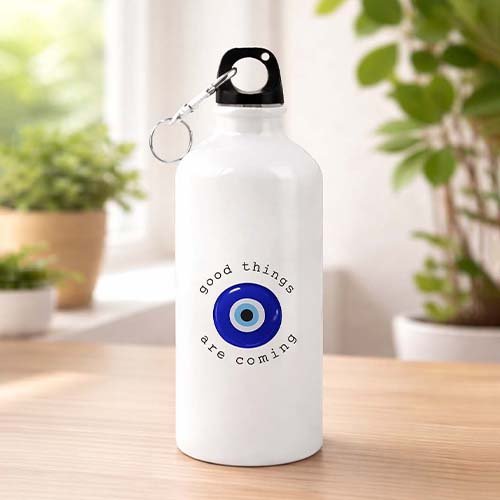 Manifestation Magic Evil Eye Sipper Bottle-Giftii