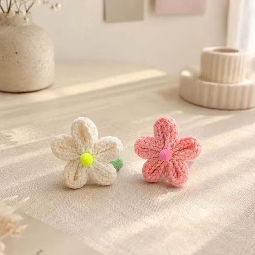 handmade-crochet-floral-rakhi-set