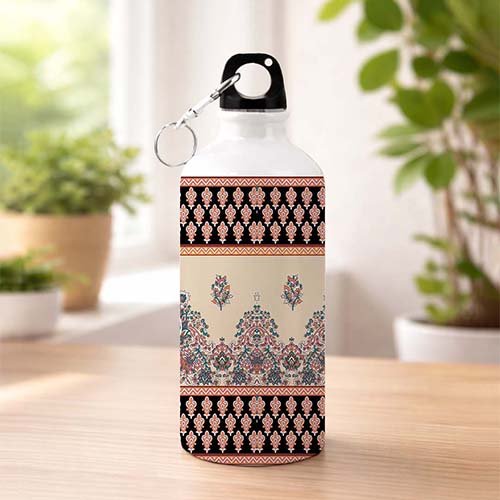 Classic Traditional Art Sipper Bottle-Giftii