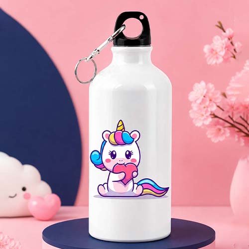 Lovely Unicorn Kids Sipper Bottle-Giftii