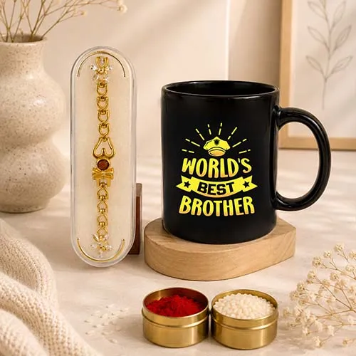 Luxury Raksha Bandhan Gift Set for World's Best Brother-Giftii