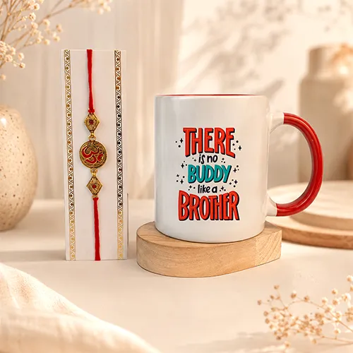 Brothers Forever Rakhi Gift Set-Giftii