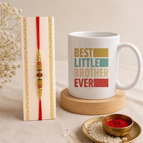Little Brother Rakhi Gift Set-Giftii