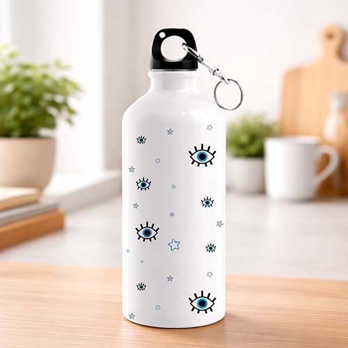 Starlight Evil Eye sipper water bottle-Giftii