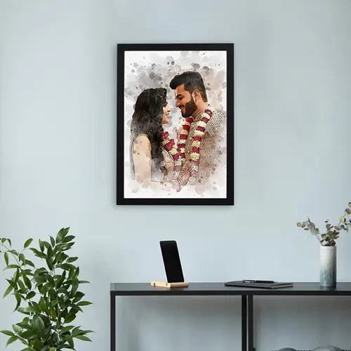 Classic Art Personalized Photo Frame-Giftii