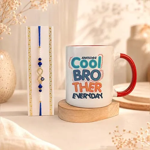 Trendy Evil Eye Rakhi Combo for Cool Brother-Giftii