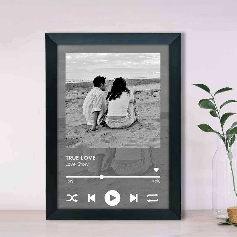 Personalized Spotify Photo Frame (Custom Song & Picture)-Giftii
