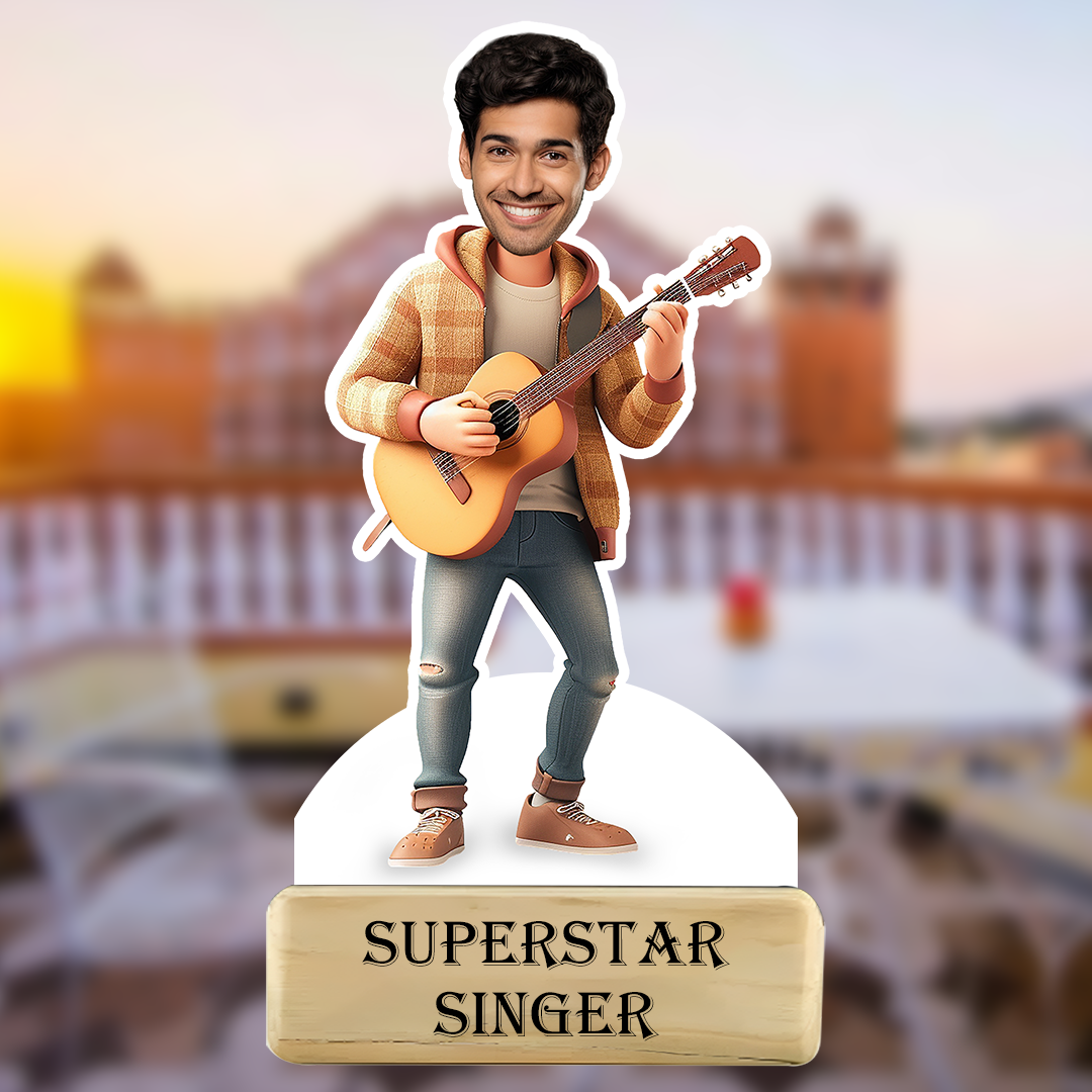 Superstar Singer Caricature