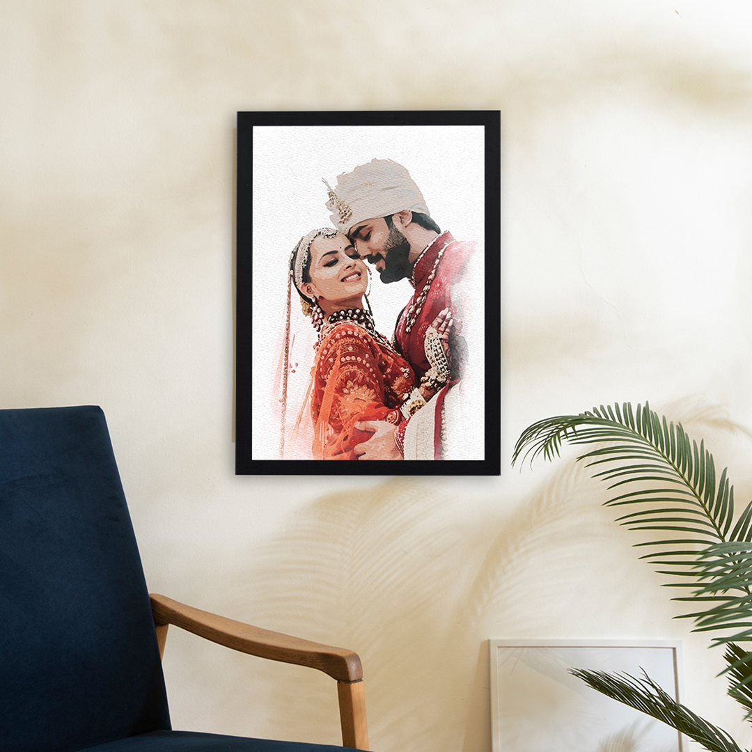 Modern Watercolor Photo: Bring Your Memories to Life with Artistic Flair