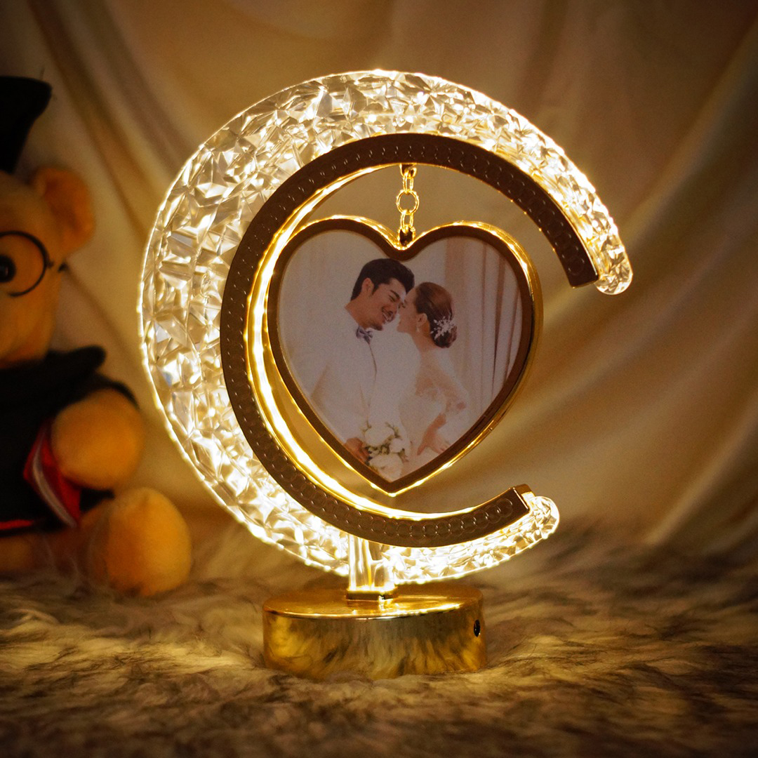Photo Frame with Touch and Lighting